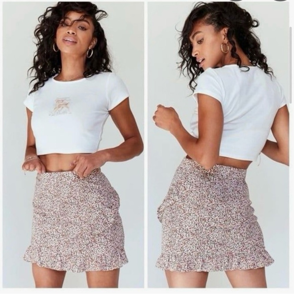 Princess polly floral skirt